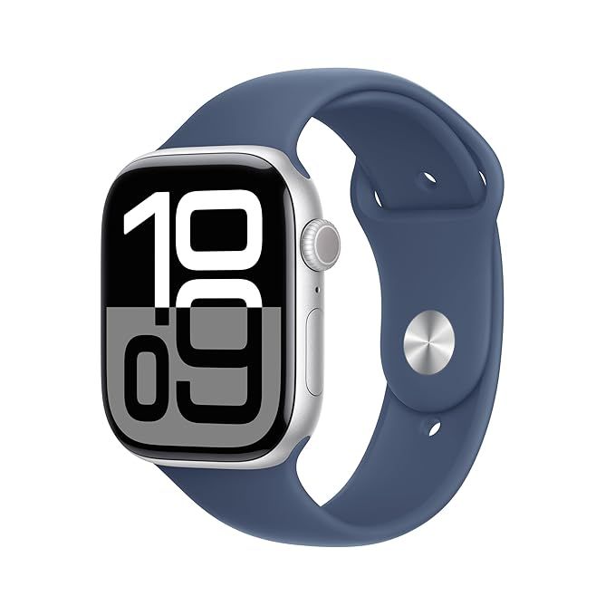 wayauraFit Series 10 Smartwatch – 1.91" Full Touch Display, Bluetooth Calling, GPS, SpO2, Heart Rate Monitor, 6-Day Battery, Hassle-Free Warranty