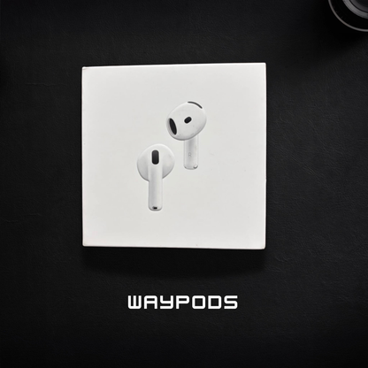 wayauraPods4 – ANC, Spatial Audio, Wireless Charging, 30 Hours Battery Life | 100% Hassle-Free Warranty