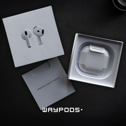 wayauraPods4 – ANC, Spatial Audio, Wireless Charging, 30 Hours Battery Life | 100% Hassle-Free Warranty