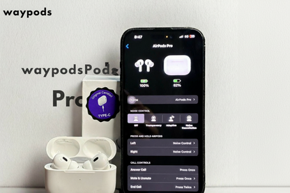 wayauraPods Pro – (2nd Gen) ANC, Find My Feature & Smart Touch | 36H Battery