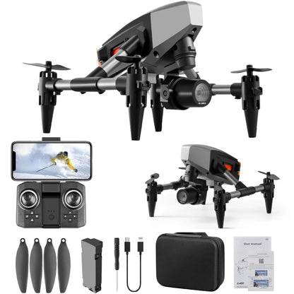wayauraFit SkyLite 4K | Compact Toy Drone with Brushless Motors, Foldable Design & Smart Flight Features