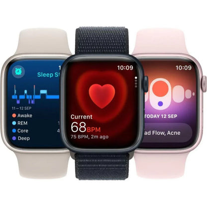 wayauraFit Series 10 Smartwatch – 1.91" Full Touch Display, Bluetooth Calling, GPS, SpO2, Heart Rate Monitor, 6-Day Battery, Hassle-Free Warranty