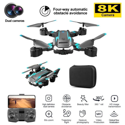 wayauraFit AeroX 4K | Brushless Foldable Drone with 4K UHD Camera & 45-Min Flight Time