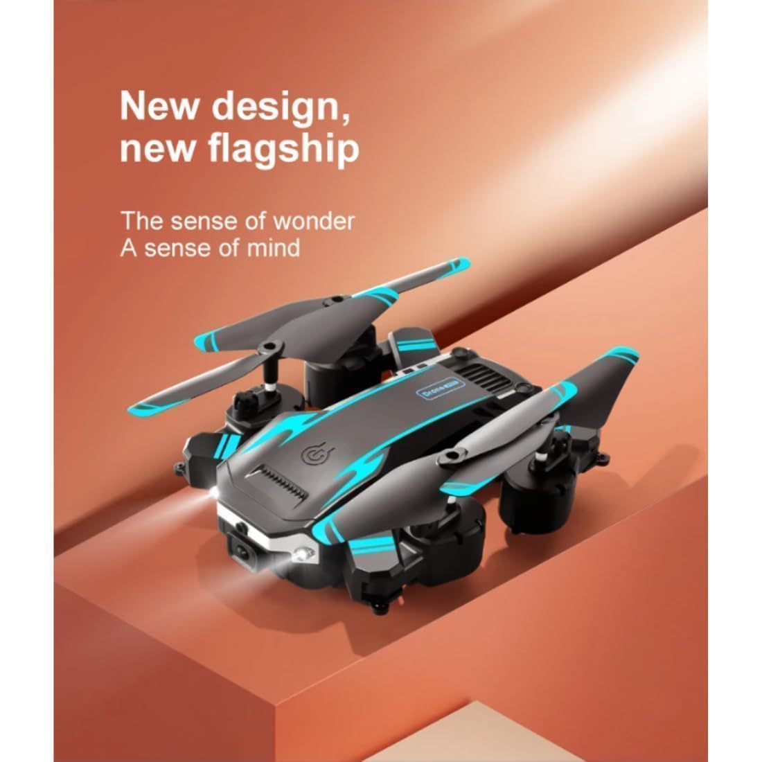 wayauraFit AeroX 4K | Brushless Foldable Drone with 4K UHD Camera & 45-Min Flight Time