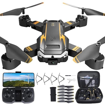 wayauraFit AeroX 4K | Brushless Foldable Drone with 4K UHD Camera & 45-Min Flight Time