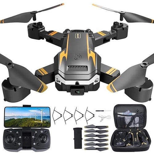 wayauraFit AeroX 4K | Brushless Foldable Drone with 4K UHD Camera & 45-Min Flight Time